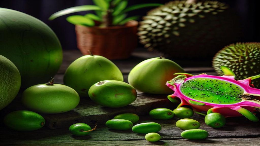 Zielone owoce egzotyczne - znasz je?